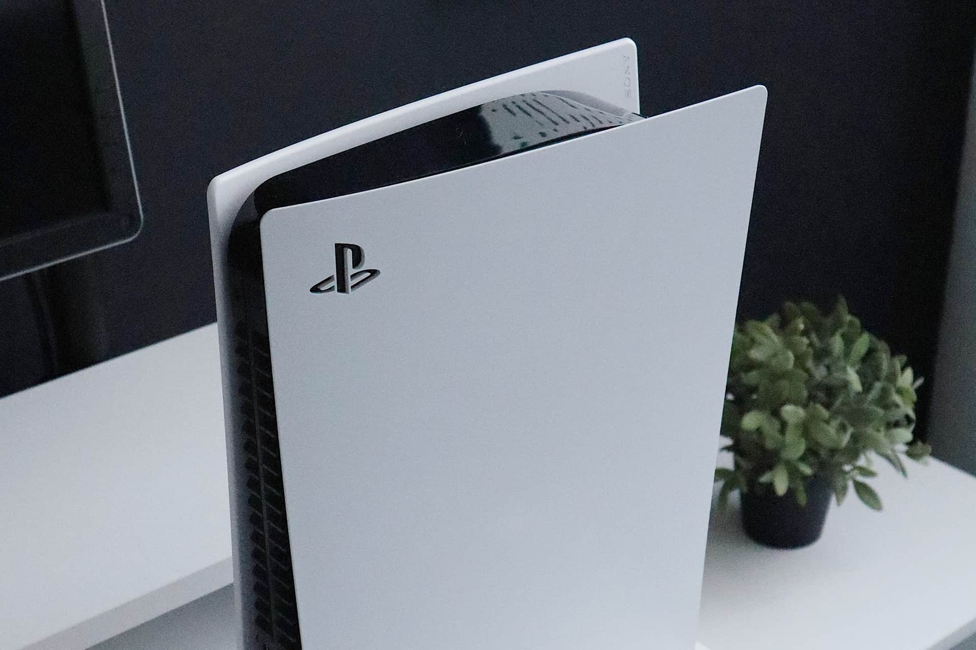 PlayStation 5 console standing upright — Digital Trends