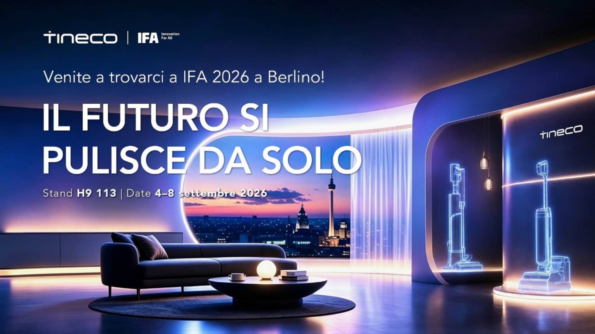 IFA 2026: Tineco pushes hands-free floor cleaning