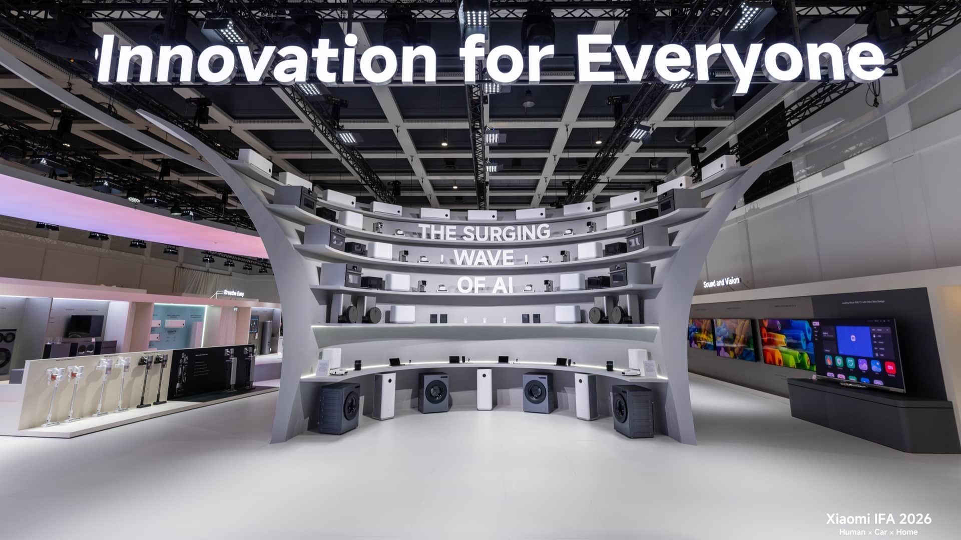 Xiaomi IFA 2026 exhibition space — Image credit: Xiaomi