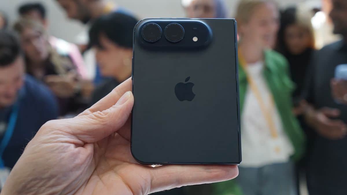 iPhone Duo hands-on — the iPhone Duo; image credit: Lance Ulanoff / Future