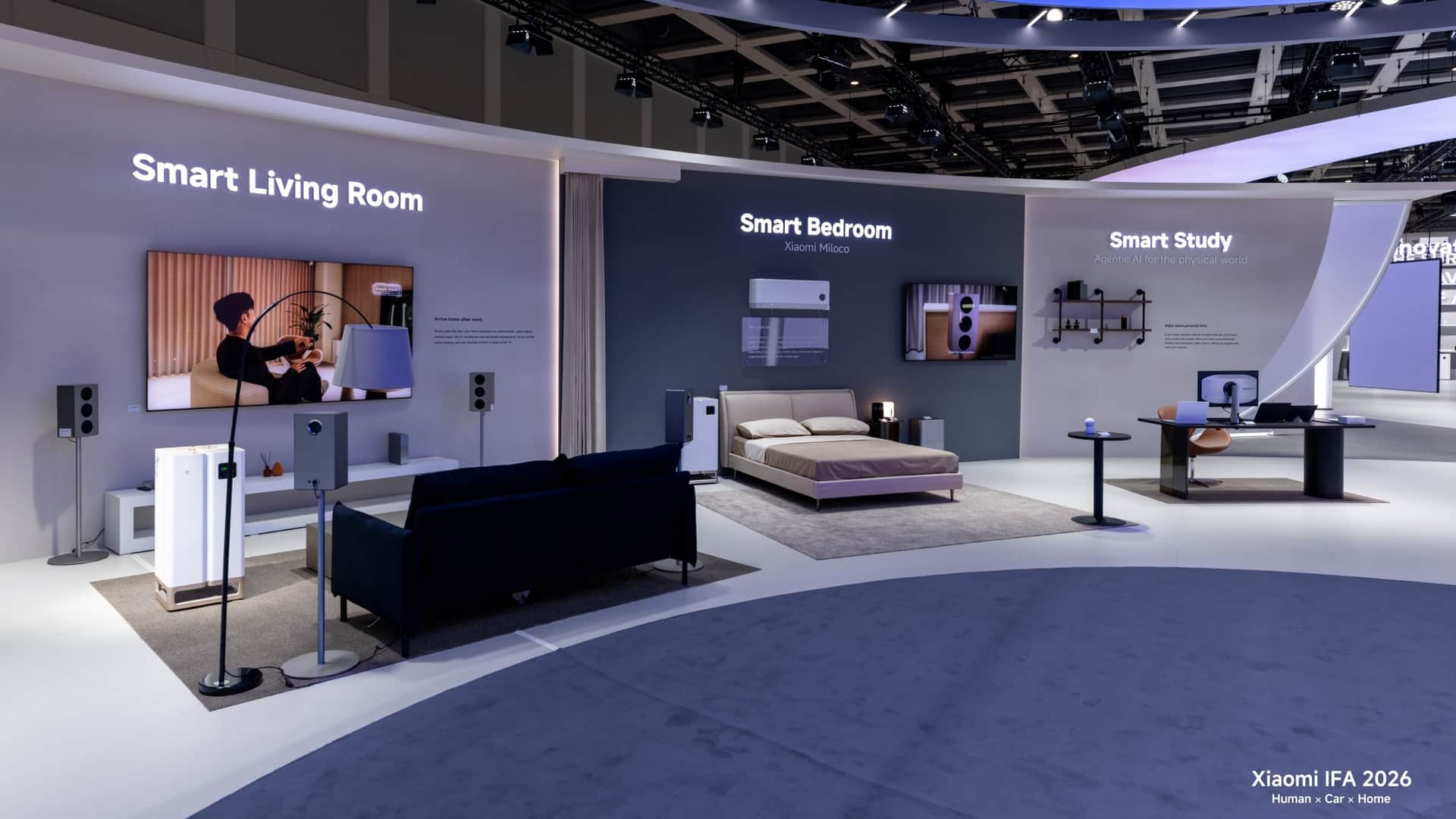 Xiaomi IFA 2026 exhibition space — Image credit: Xiaomi