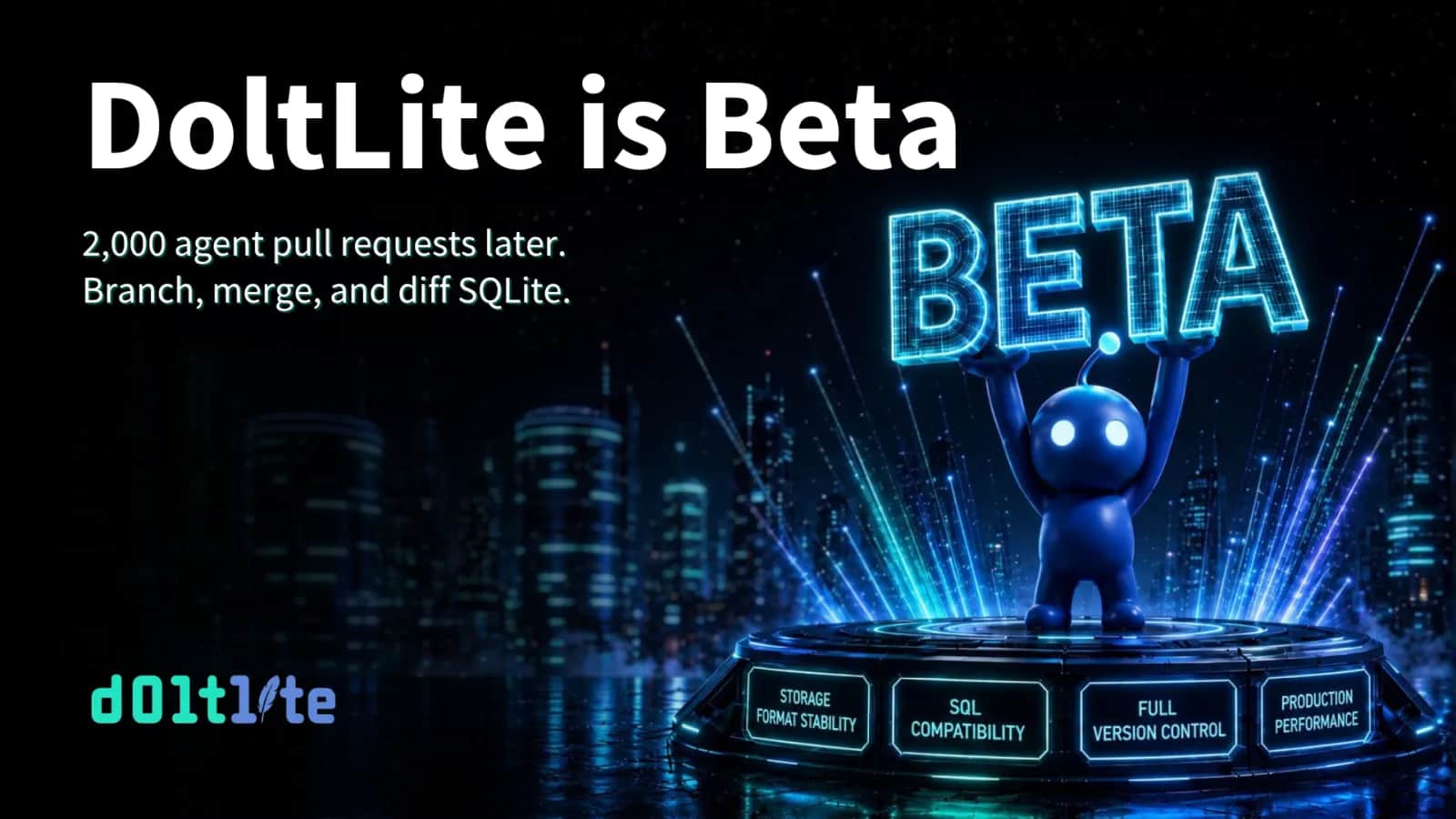 DoltLite brings Git-style history to SQLite