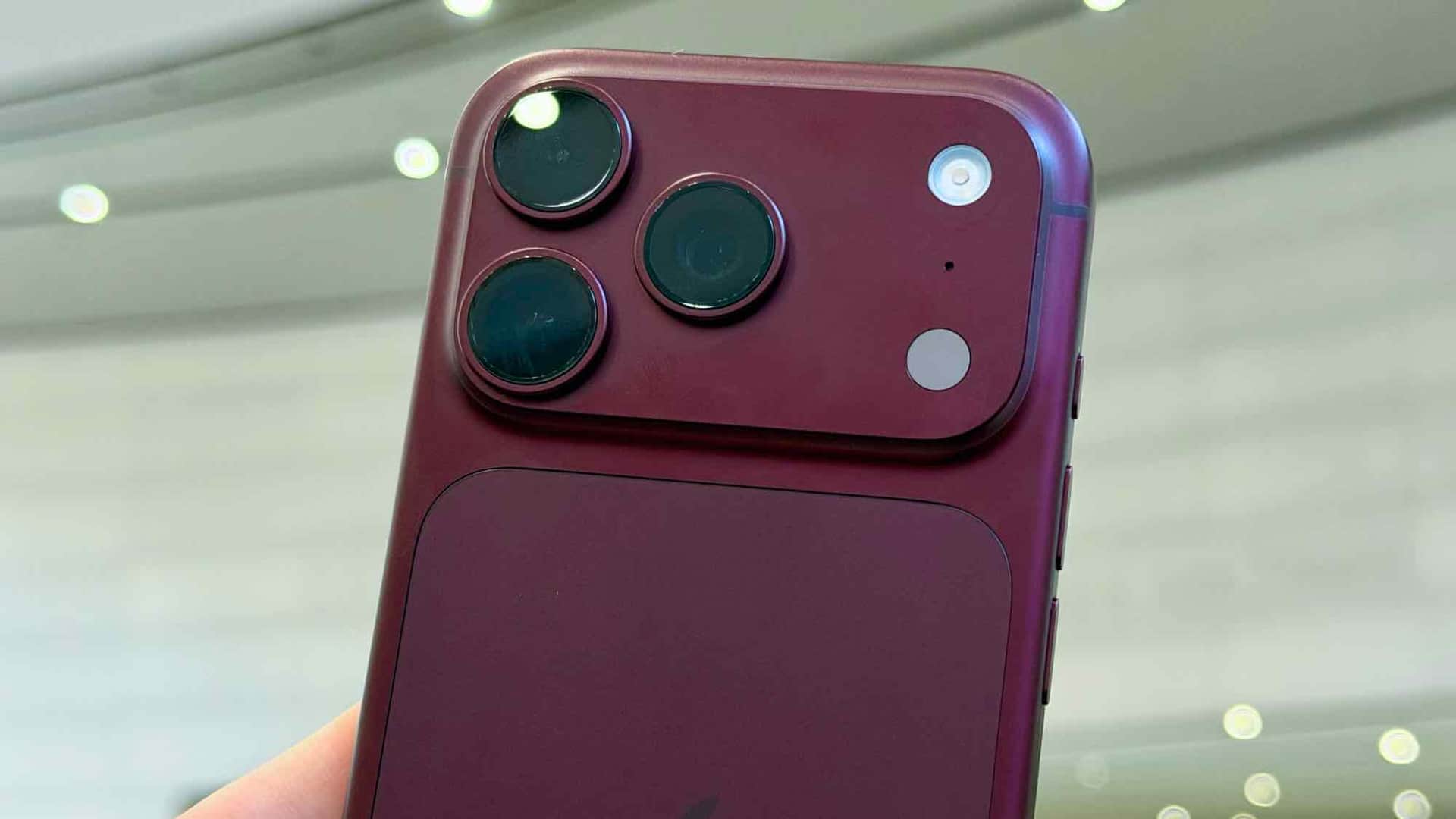 iPhone 18 Pro cameras — Image credit: Future