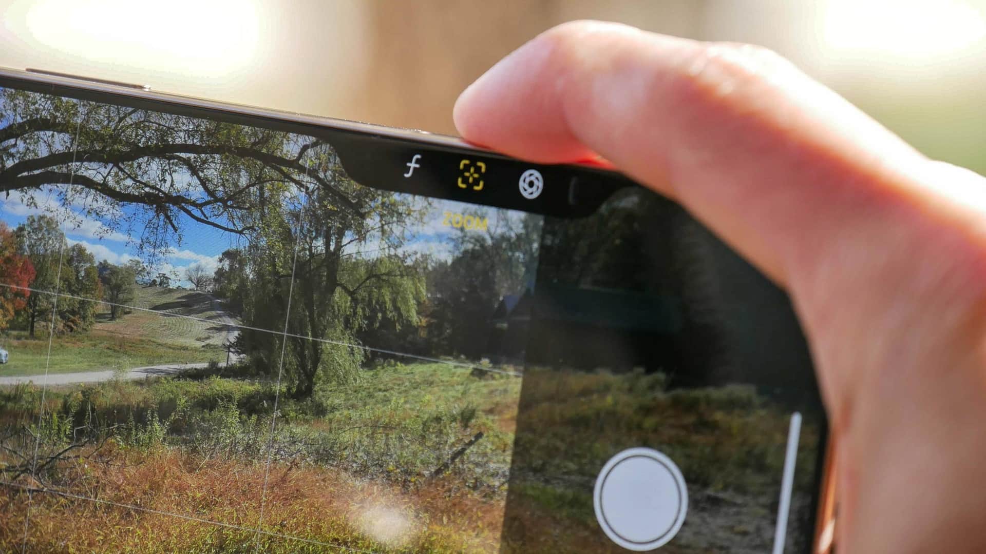 Close-up of the iPhone 16 Pro Max Camera Control button. — Image credit: Future