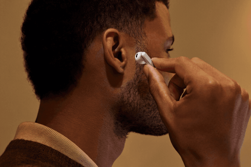 Plaud One — Plaud One looks like any other earbuds.