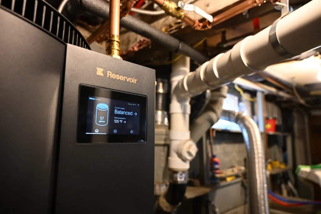 Reservoir water heater — photo: Reservoir