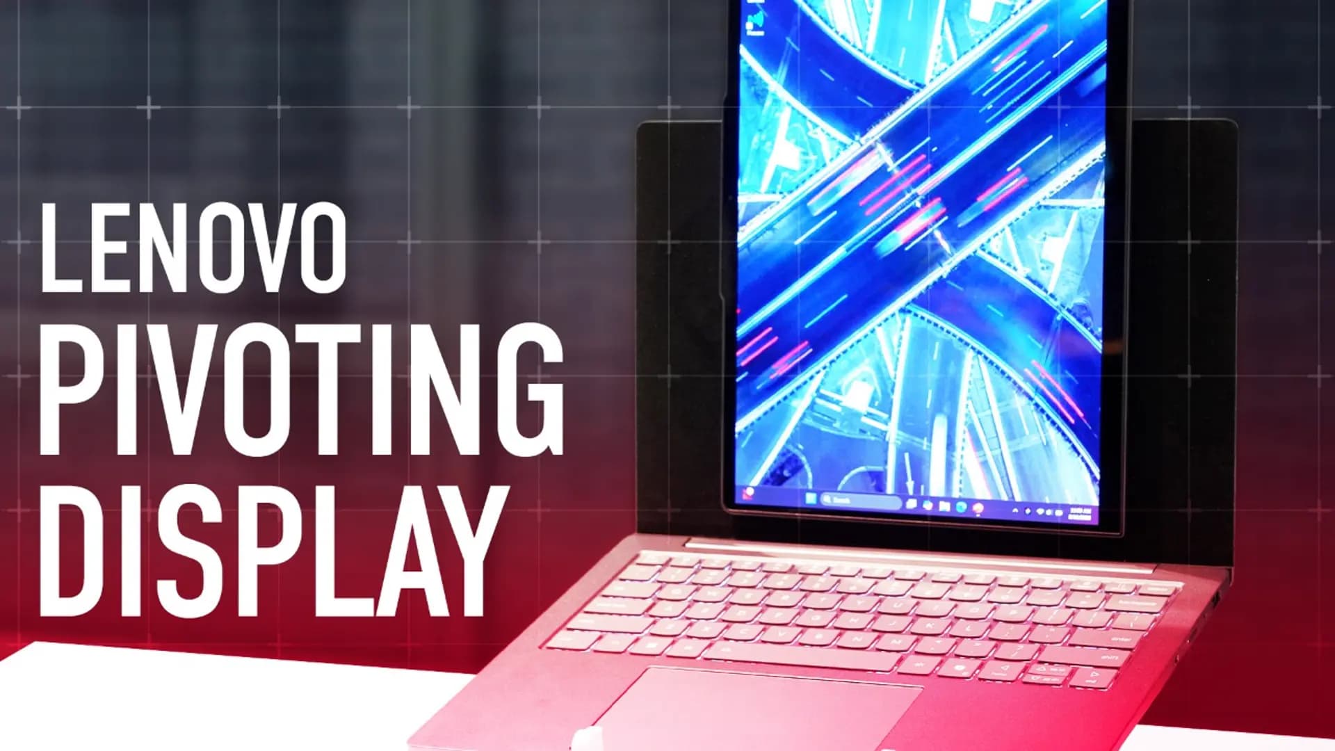 Lenovo ThinkBook VertiFlex concept laptop twists its screen