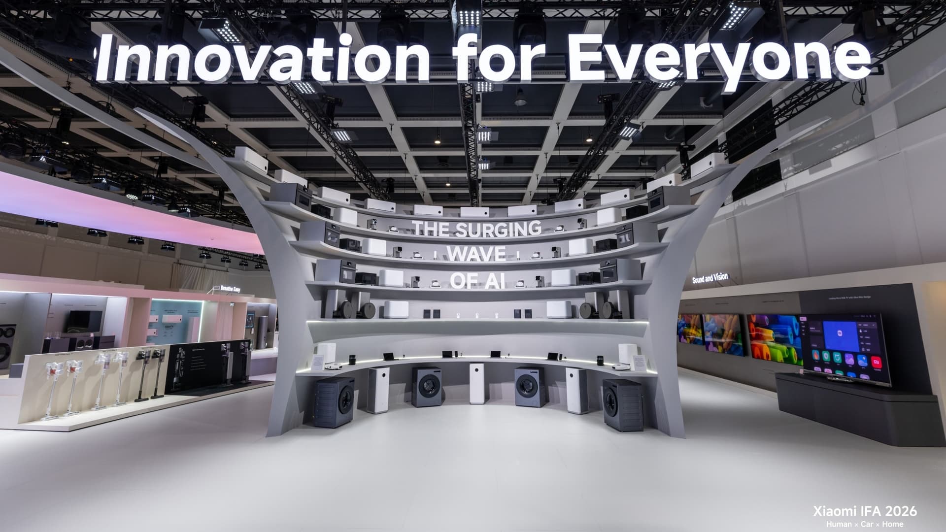 Xiaomi IFA 2026 exhibition space — Image credit: Xiaomi