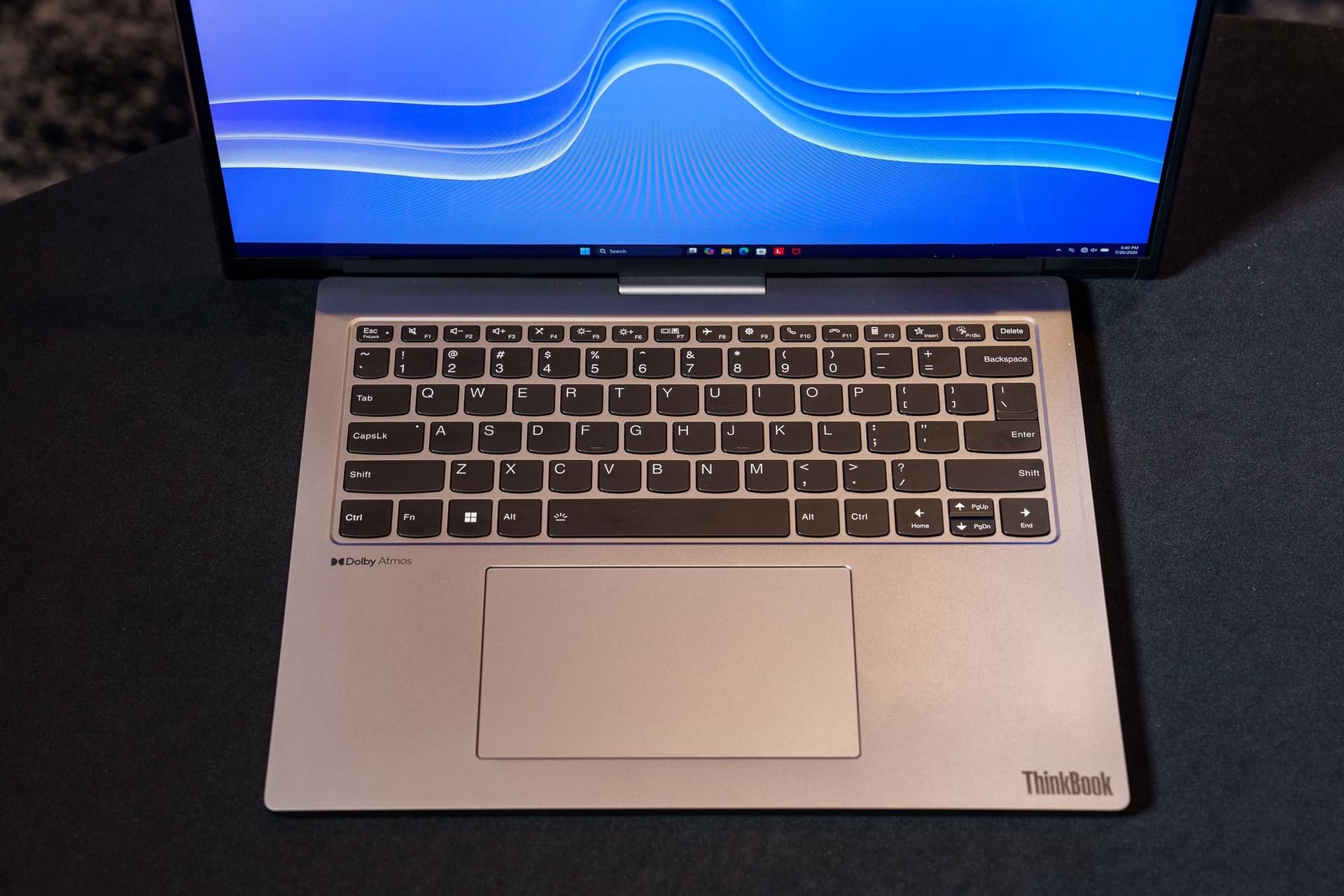 The chassis looks standard ThinkBook, except for the hinge.