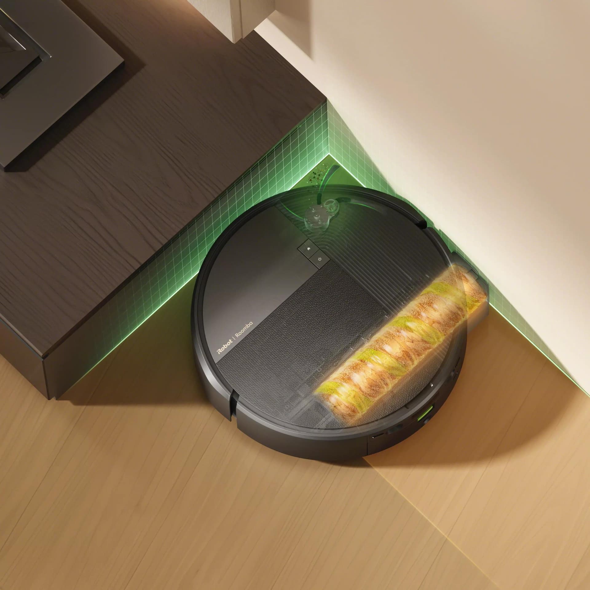 The roller mop can extend up to 45mm.