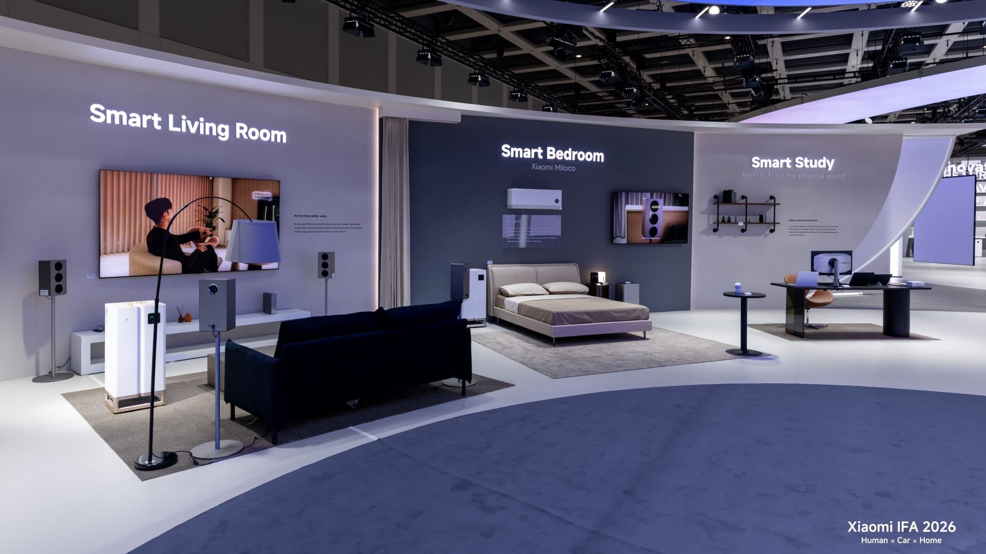 Xiaomi IFA 2026 exhibition space — Image credit: Xiaomi