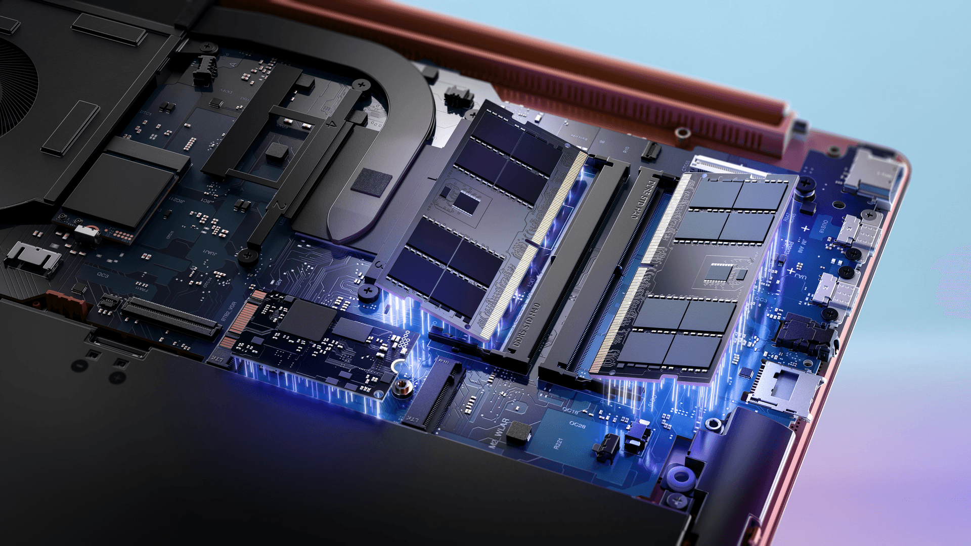 Upgradeable components on the Lenovo IdeaPad Vibe