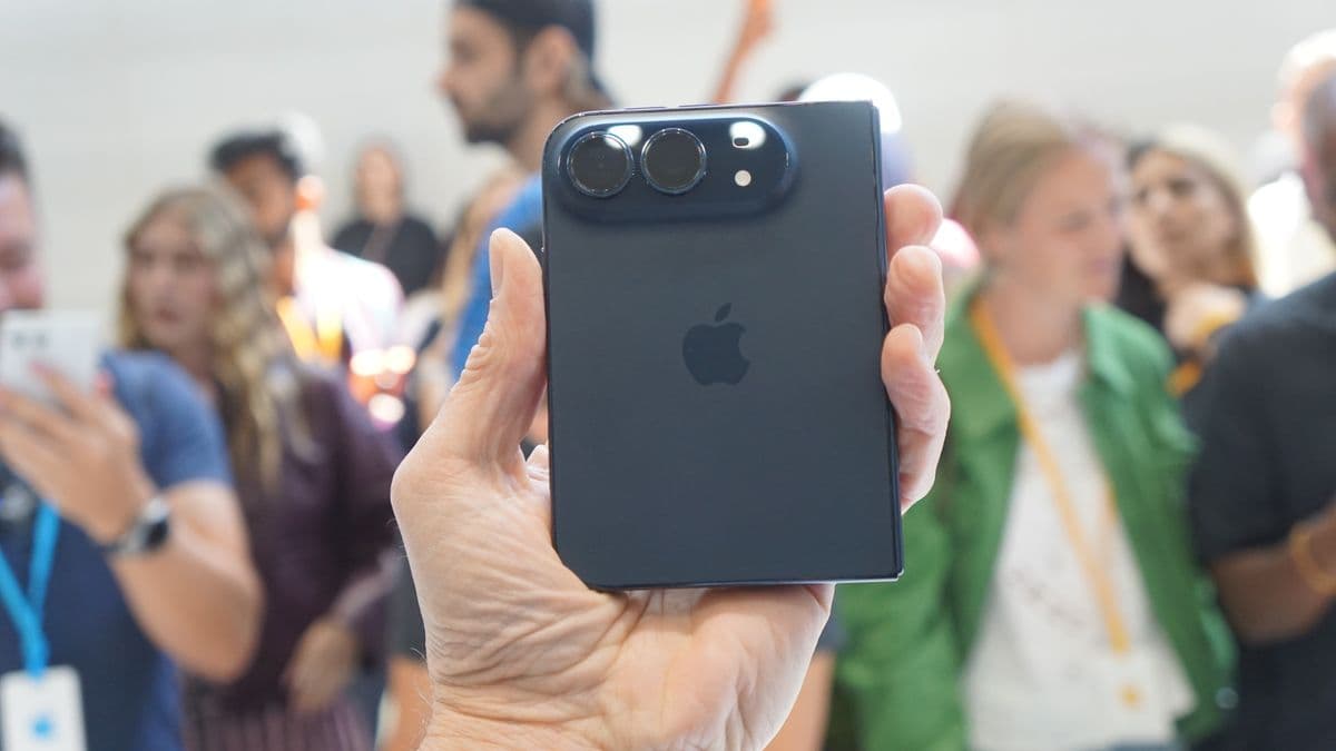 iPhone Duo hands-on — the iPhone Duo; image credit: Lance Ulanoff / Future