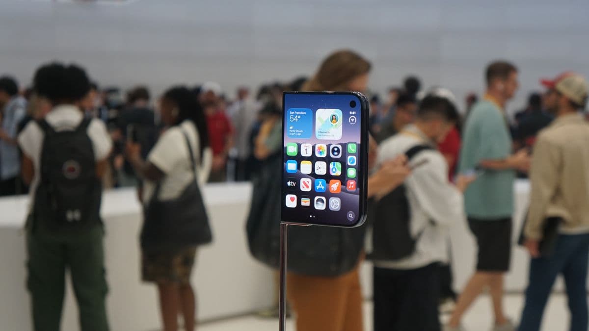 iPhone Duo hands-on — the iPhone Duo; image credit: Lance Ulanoff / Future