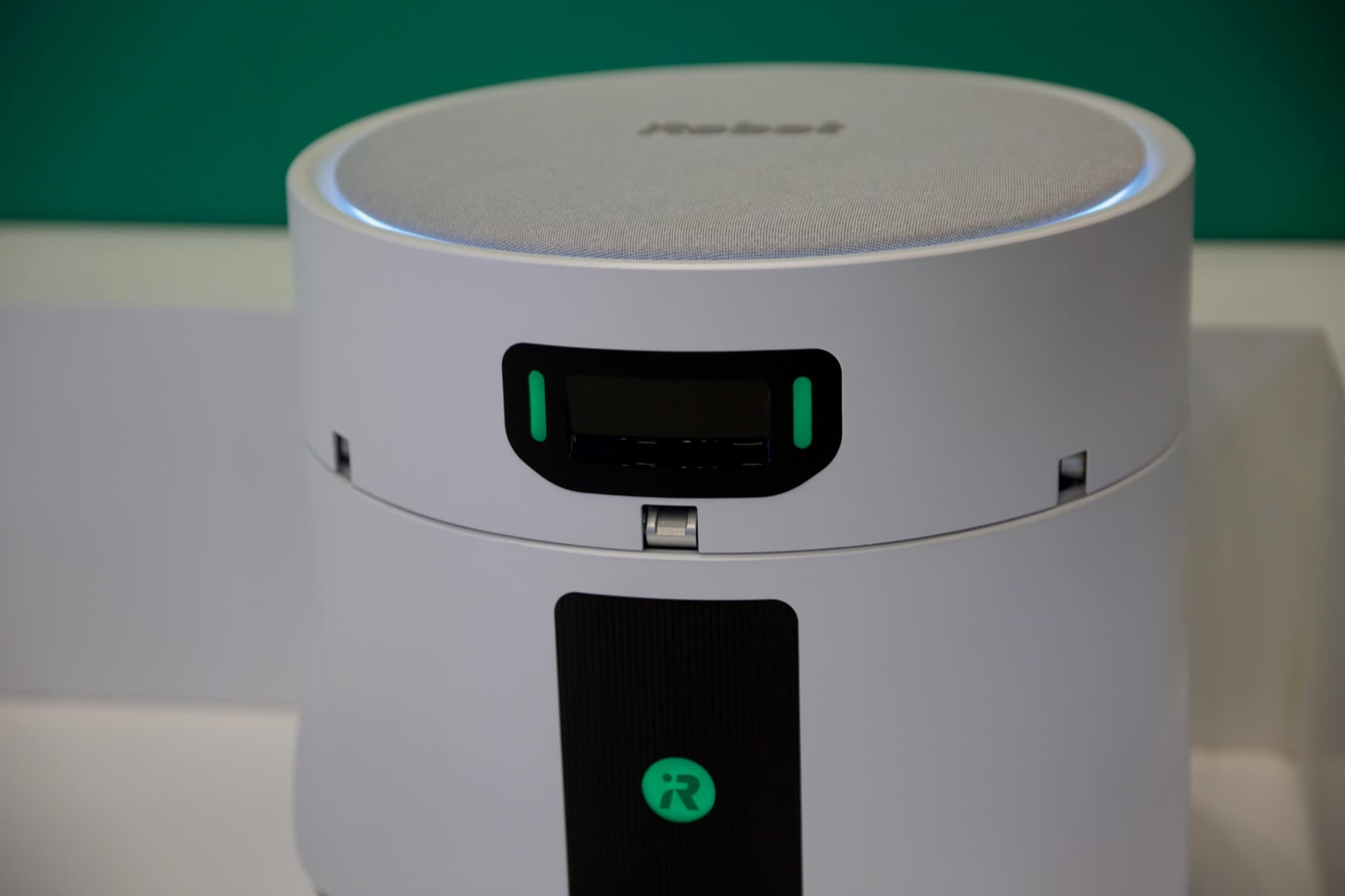 The Roomba Duo's navigation systems sit at the top of the robot.