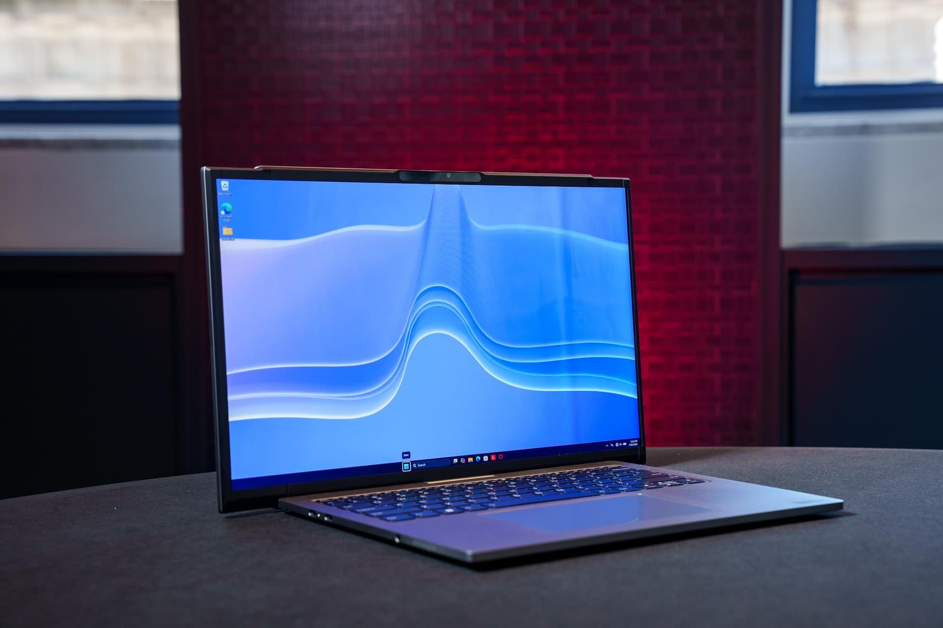 Lenovo’s Project Swan rollable laptop in its 14-inch configuration
