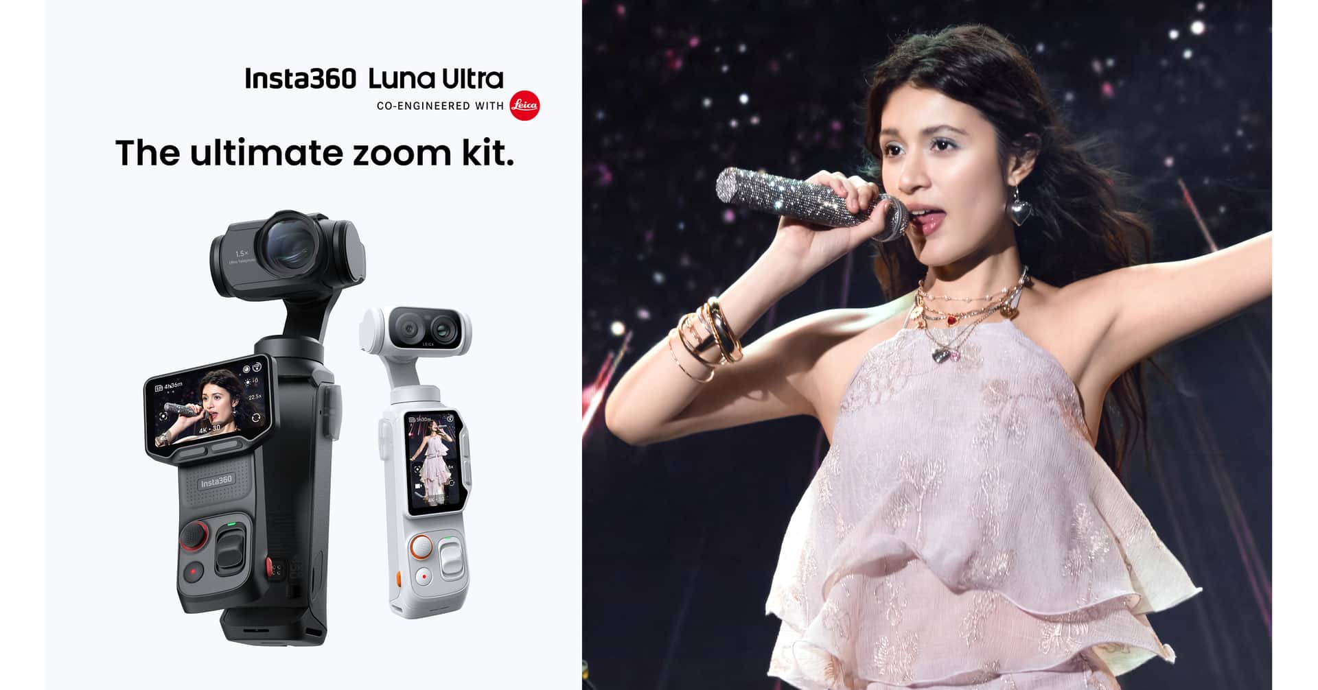 Luna Ultra reaches 15× zoom, but 4K vertical tops out at 6×