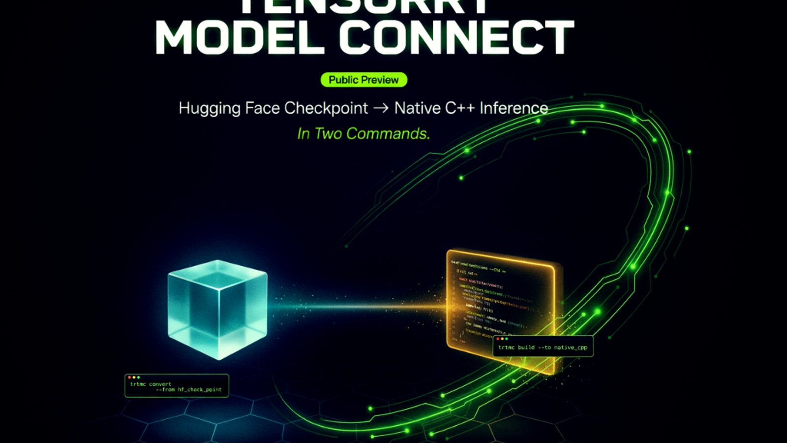 Nvidia turns Hugging Face checkpoints into C++ inference